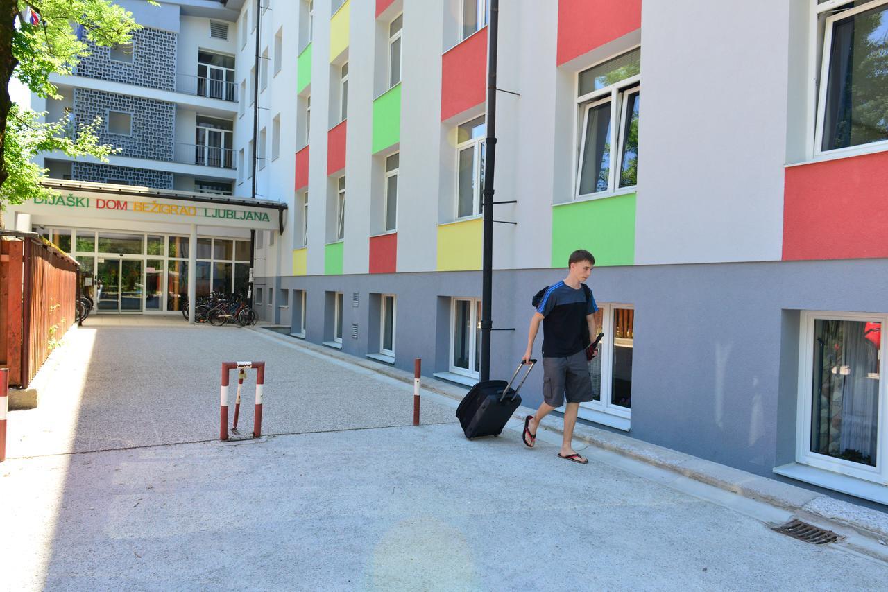 Dijaski Dom Bezigrad Ljubljana Hostel Extérieur photo